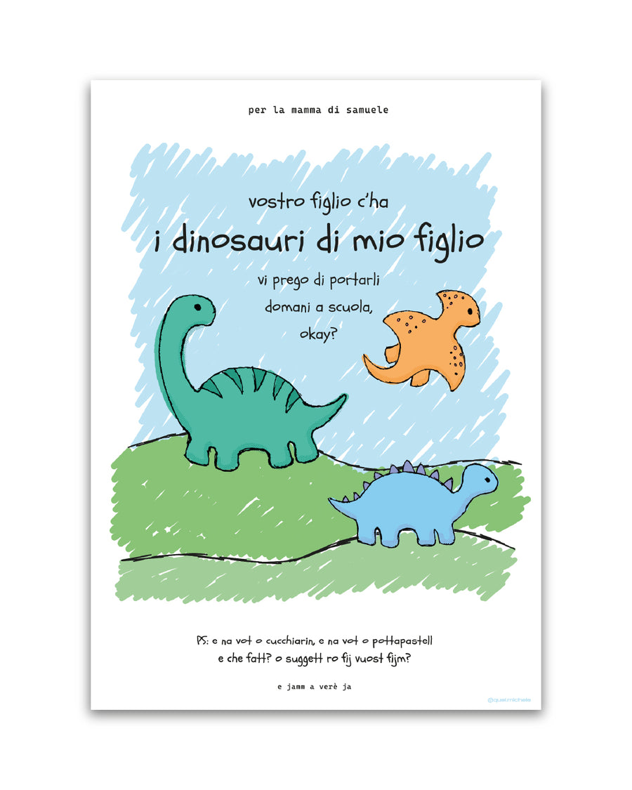 I dinosauri di mio figlio