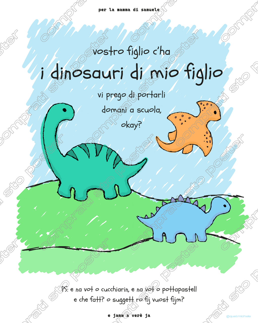 I dinosauri di mio figlio