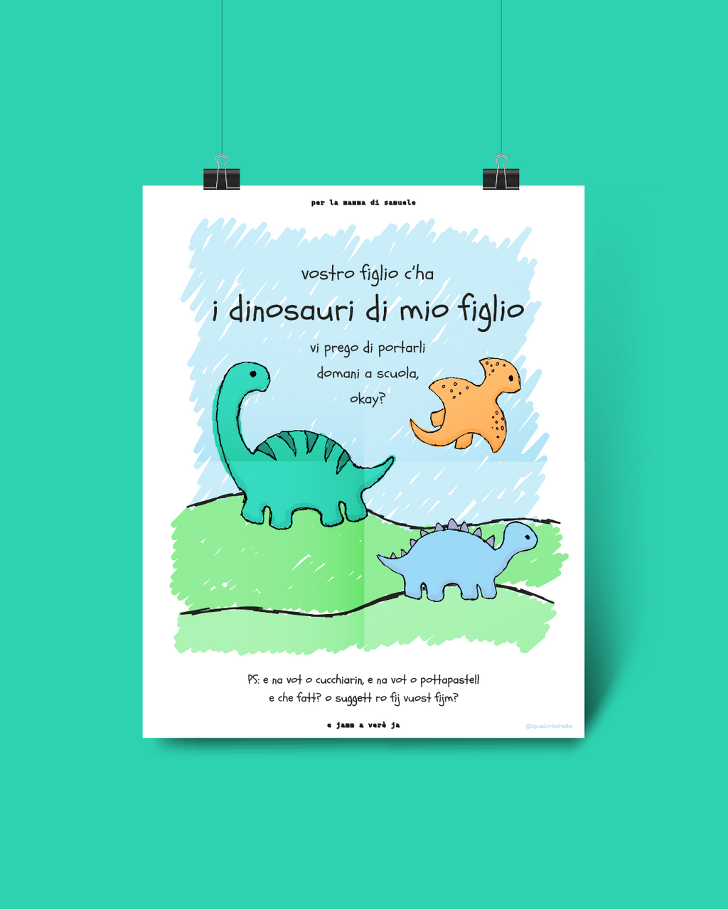 I dinosauri di mio figlio